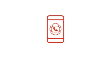 International calls icon.